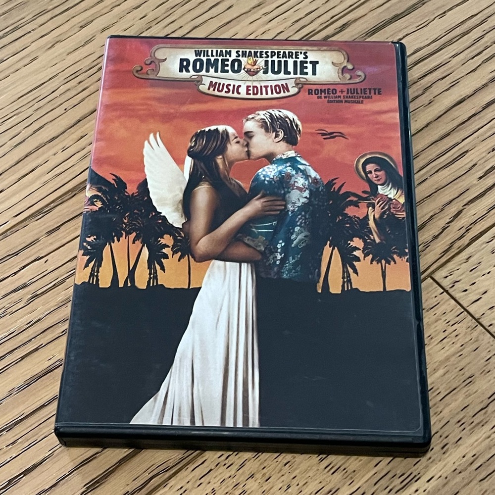 Romeo and Juliet Music Edition DVD William Shakespeare Leo